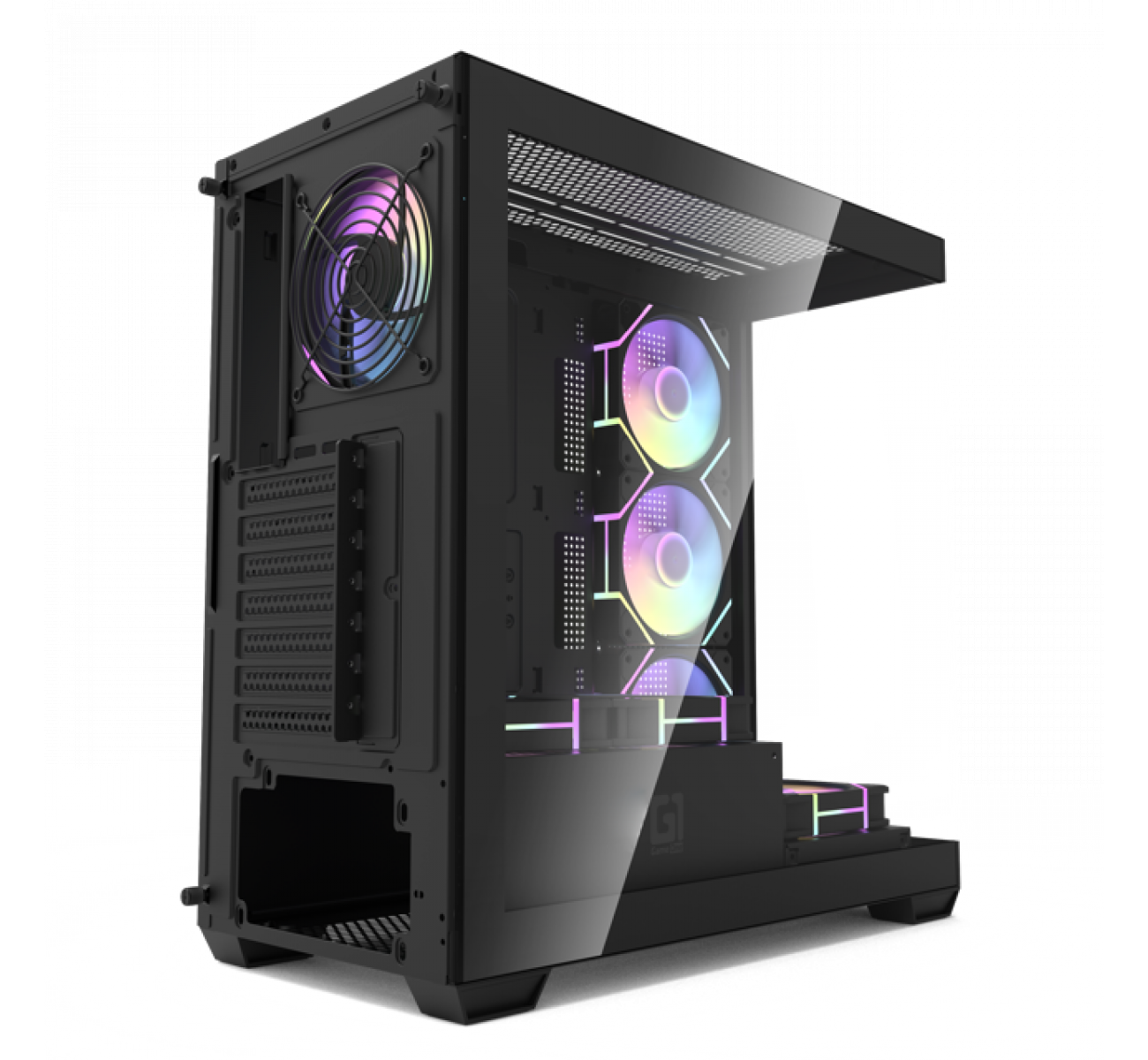 صندوق بي سي جيم ون PHANTOM X7 - اسود