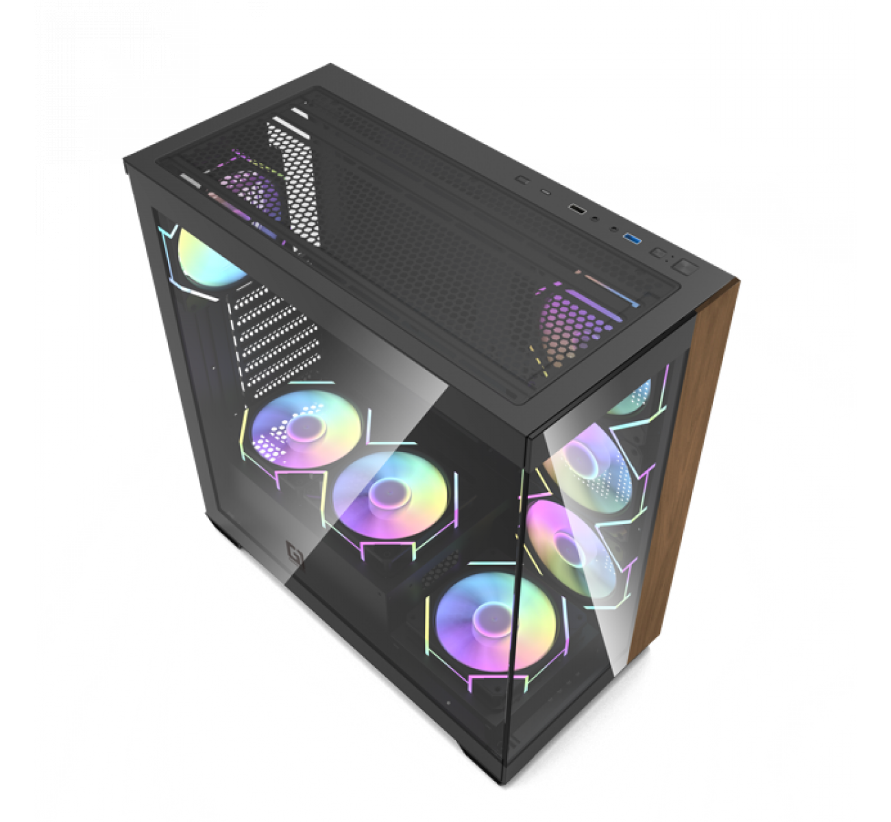 صندوق بي سي جيم ون PHANTOM X7 - اسود