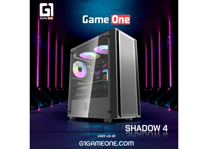 صندوق بي سي جيم ون SHADOW 4 - اسود