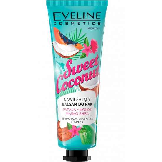 ايفلين بلسم الترطيب العميق لليدين بجوز الهند وزبدة الشيا50مل