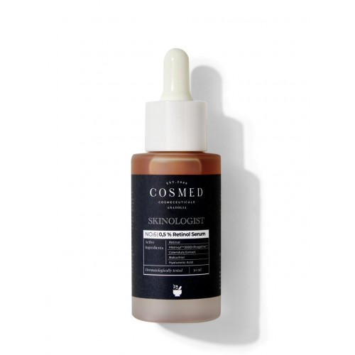 كوزميد سيروم الريتينول 0.5% و الببتيدات - 30 مل، لجميع انواع البشرة ، للجنسين