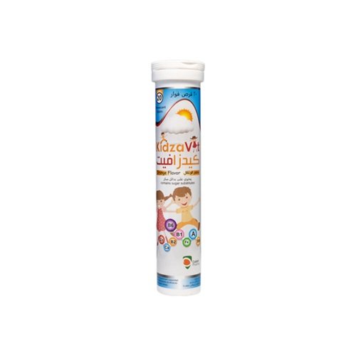 كيدزافيت فيتامينات للأطفال 20 قرص فوار بطعم البرتقال كيدزافيت فيتامينات للأطفال 20 قرص فوار بطعم البرتقال
