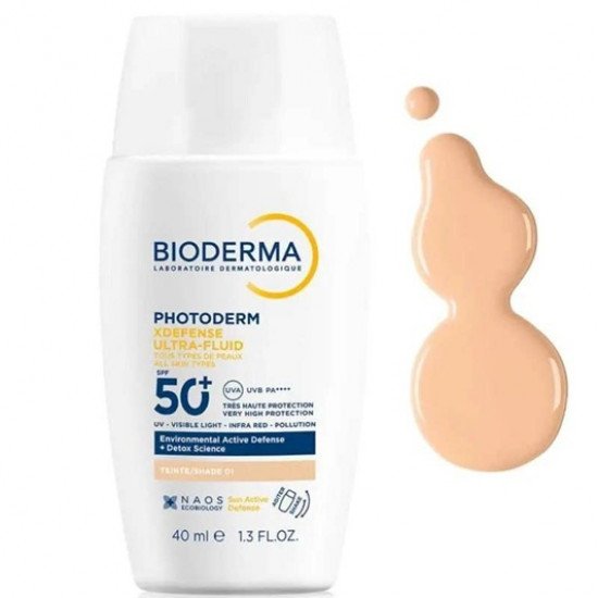 بيوديرما إكس-ديفينس سائل واق من الشمس حماية 50 درجة 1 - 40 مل