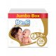 بامبي مقاس (2) صندوق جامبو 136 حفاضة