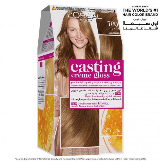 كاستينج صبغة شعر اشقر 700