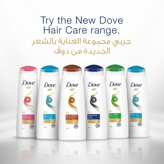 دوف شامبو لترطيب الشعر (2 في 1) 600 مل