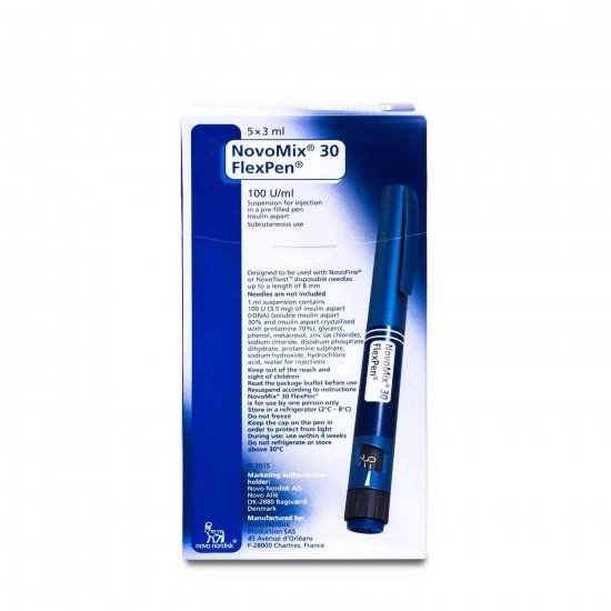 نوفومكس 30 فلكس بن 100 وحدة/مل 5 قلم 3مل