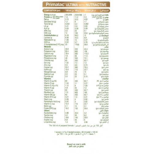 بريمالاك ألتيما حليب أطفال (3) 400 جم