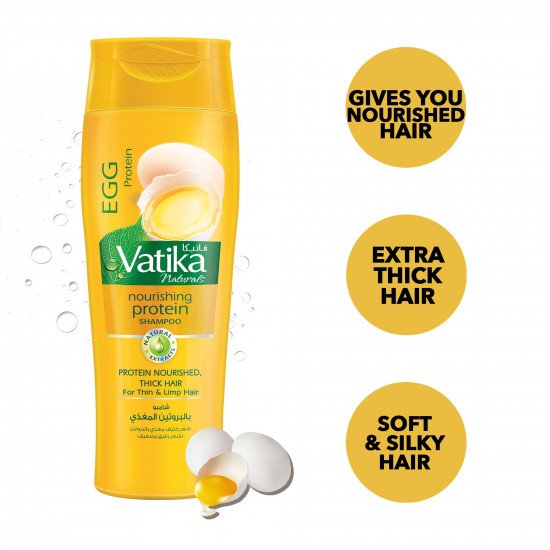 فاتيكا شامبو بالبروتين المغذي و البيض 400 مل