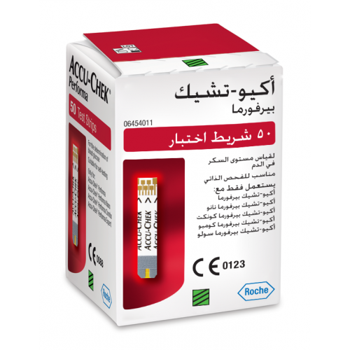 اكيوتشيك بيرفورما شرائط قياس السكر في الدم 50 ق
