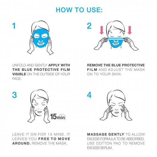 جارنييه سكن اكتيف هيدرا بومب ماسك بالرمان للبشرة شديدة الجفاف 32 جم