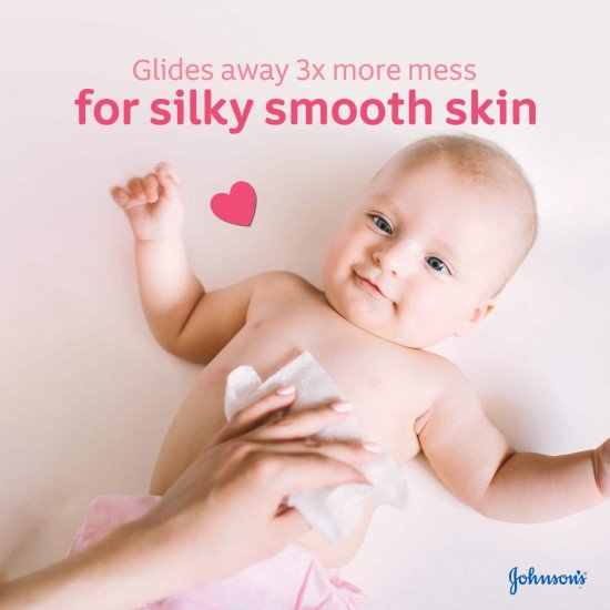 جونسون بيبي مناديل أطفال لتنظيف البشرة 20 منديل جونسون بيبي مناديل أطفال لتنظيف البشرة 20 منديل