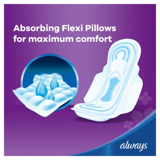 اولويز فوط صحية نسيج جاف مطوّر من أولويز، كبيرة، عدد ٣٠