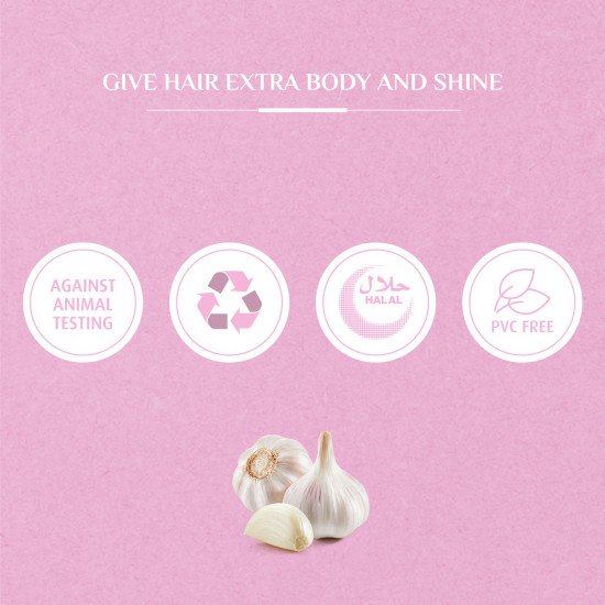 فاتيكا شامبو بالثوم 400 مل