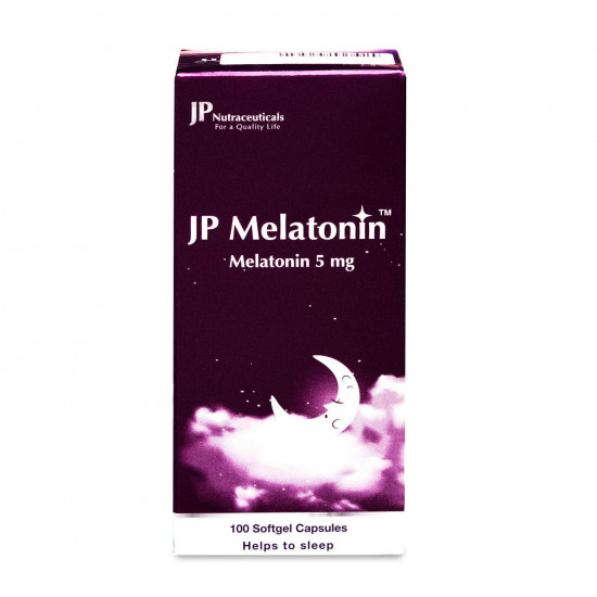 جي بي ميلاتونين 5 مجم 100 كبسولة