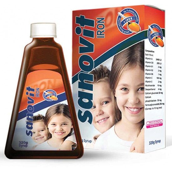 سانوفيت فيتامينات متعددة مع الحديد 320 مل شراب