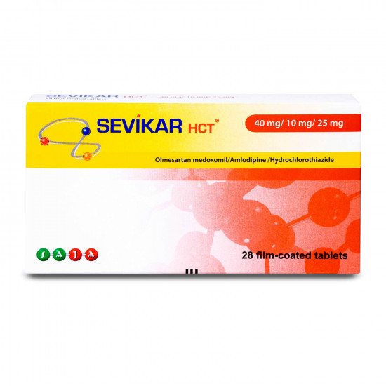 سيفيكار اتش سي تي 40/10/25 ملجم 28 قرص