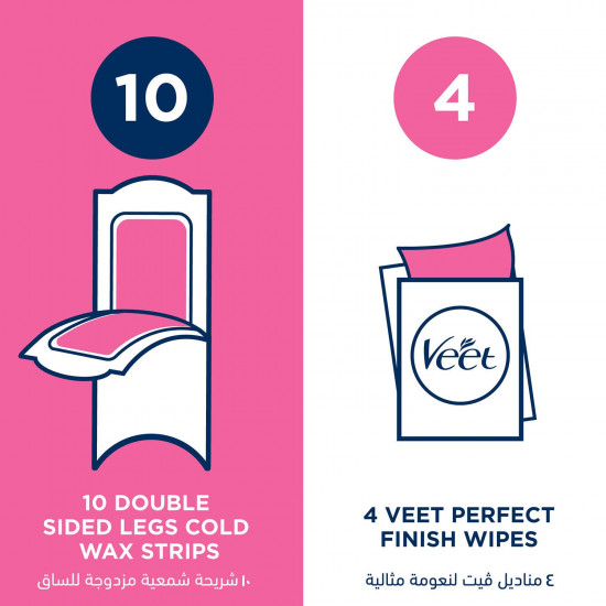 ڤيت شرائح شمعية للبشرة العادية 20 قطعة