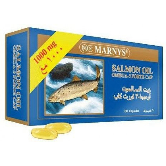 مارنيز زيت السالمون اوميجا 3 فورت 60 كبسولة