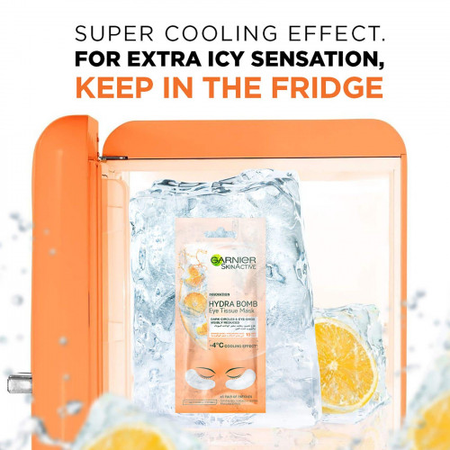 جارنييه هيدرا بومب قناع للعينين يخفف الهالات