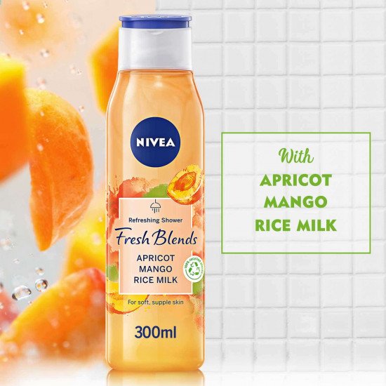 نيفيا جل استحمام فرش مشمش و مانجو 300مل