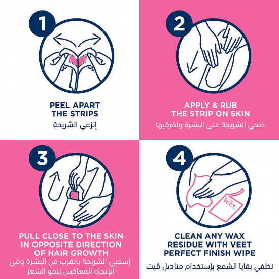 ڤيت شرائح شمعيه بزيت الاركان للوجه 20 قطعة