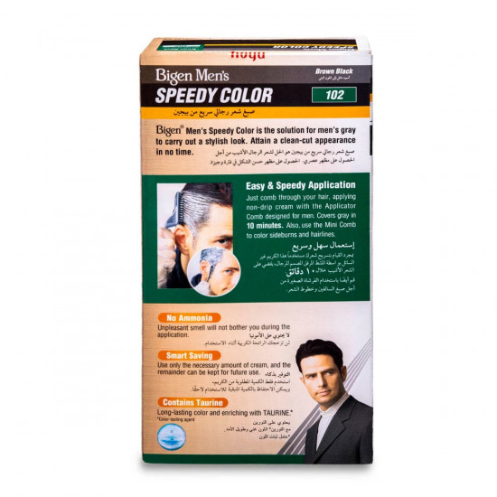بيجين سبيدي صبغة شعر مين اسود بني 102