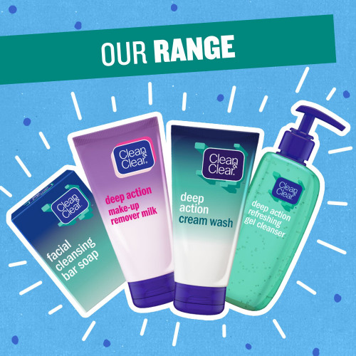 كلين آند كلير جل منظف عميق المفعول منعش 150 مل