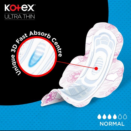 كوتكس فوط رقيقة عادية مع الأجنحة 20 ق