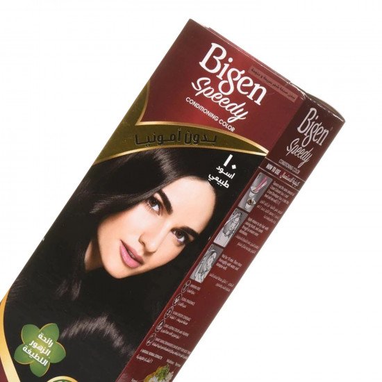 بيجن صبغة شعر نسائي بدون أمونيا 10 أسود طبيعي