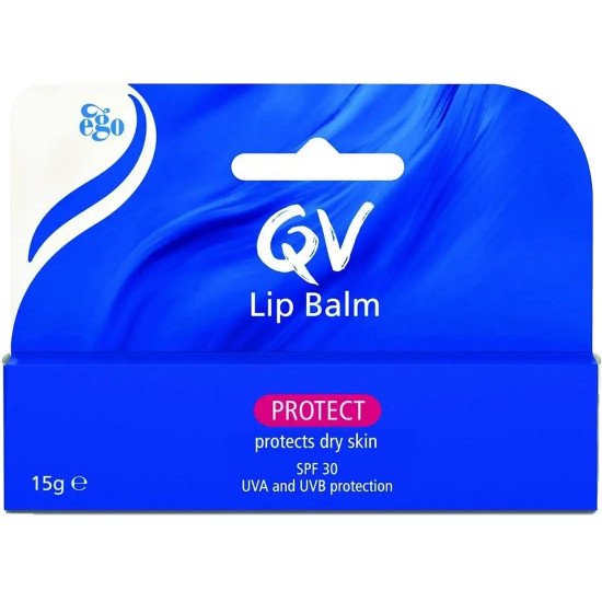 كيو في مرطب شفايف SPF 30 15 جم