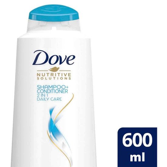 دوف شامبو لترطيب الشعر عناية يومية 600 مل