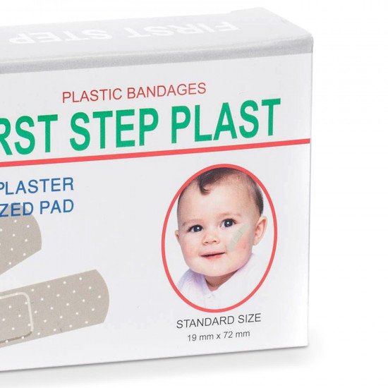 فرست ستيب بلاستر قطع عادى 50 قطعة