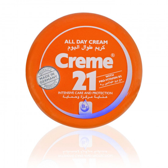 كريم21 كريم برتقالي وسط 150 مل