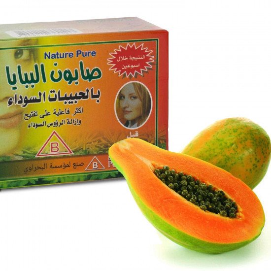 بابايا صابونه بالحبيبات السوداء 135 جم 5*1