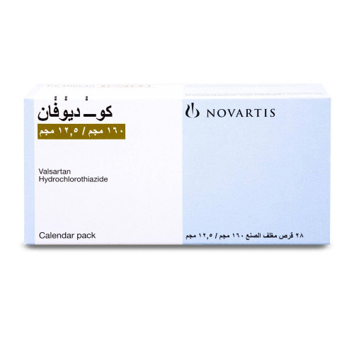 كو ديوفان 160/12.5 مجم 28 قرص