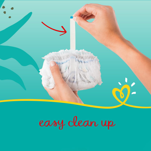 بامبرز حفاضات كِلوت بيبي دراي مع لوشن الصبار، مقاس 7، +15 كجم، 35 حفاضة