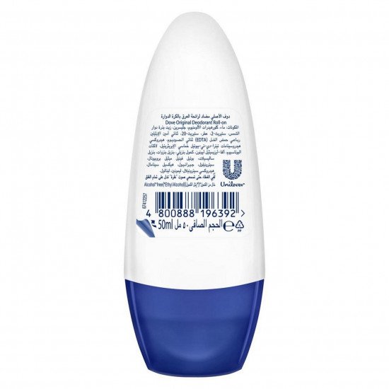 دوڤ مزيل العرق بالكرة الدوارة الأصلي، 50 مل