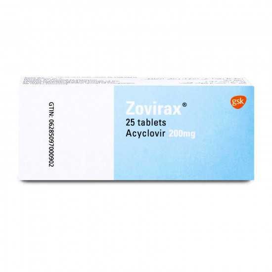 زوفيراكس 200 مجم 25 قرص
