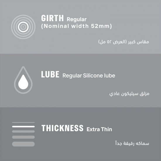 ديوريكس واقي ذكري رقيق جدا 20 قطعة