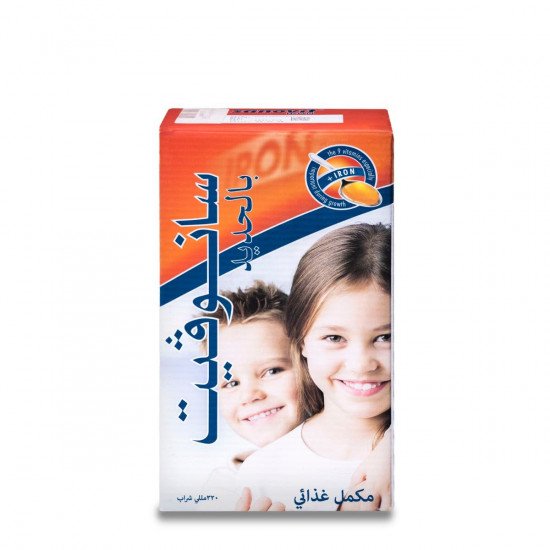 سانوفيت فيتامينات متعددة مع الحديد 320 مل شراب