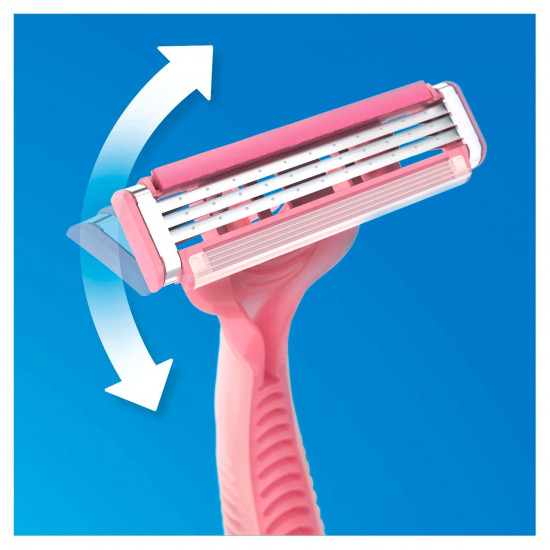 جيليت فينوس سمبلي ماكينة حلاقة 8 قطع 4 مجانا