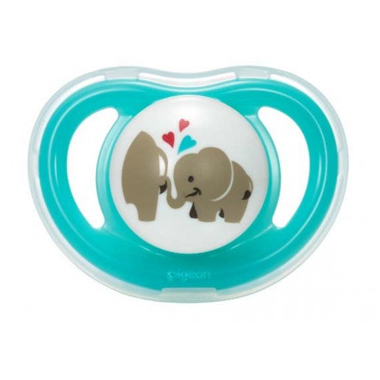 بيجون لهاية سيليكون شكل فيل من 6 - 12 شهر