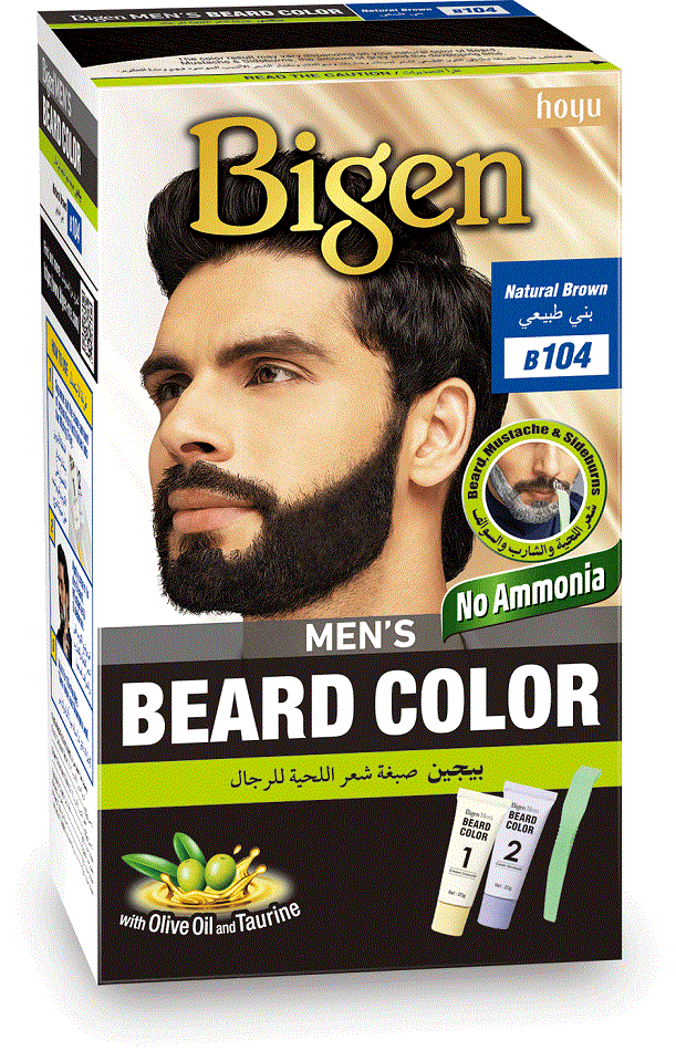 بيجين سبيدي صبغة شعر اللحية بني طبيعي