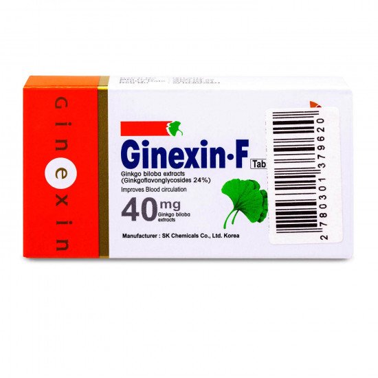 جينيكسين - اف جنكو بيلوبا 40 مجم 40 قرص