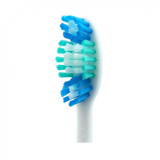 كولجيت فرشاة اسنان تربل اكشن متوسطة النعومة قطعتان