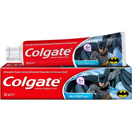 كولجيت معجون اسنان للاطفال باتمان 6+ سنوات 50مل