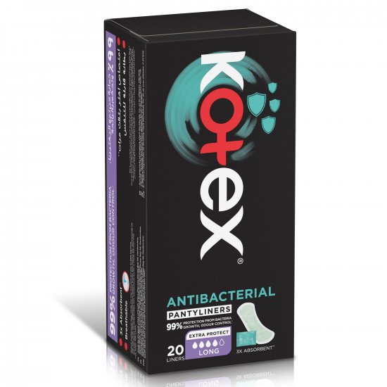 كوتكس فوط يومية ضد البكتيريا طويلة 20 فوطه