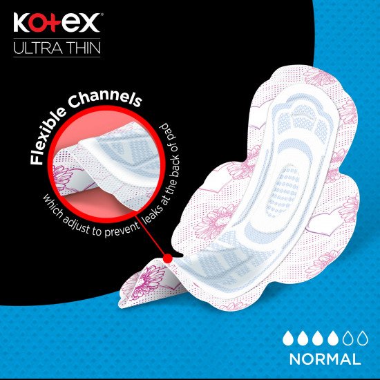 كوتكس فوط رقيقة عادية مع الأجنحة 20 ق