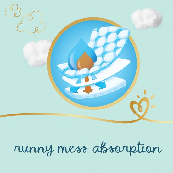 بامبرز حفاضات عناية مميزة، مقاس 2، المولود الجديد، 3 – 8 كيلو، 108 حفاضة